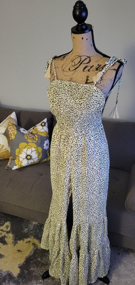 Bell-bottom Animal Print Jumpsuit...(brand new, never worn)